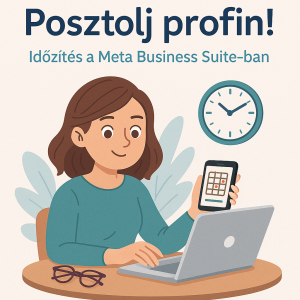 Meta Business Suite posztidőzítés bemutató