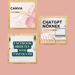 Online marketing kurzus csomag