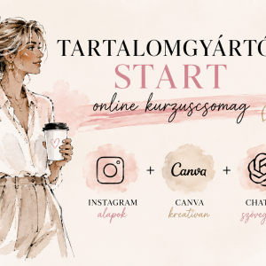 Tartalomgyártó START – online kurzuscsomag