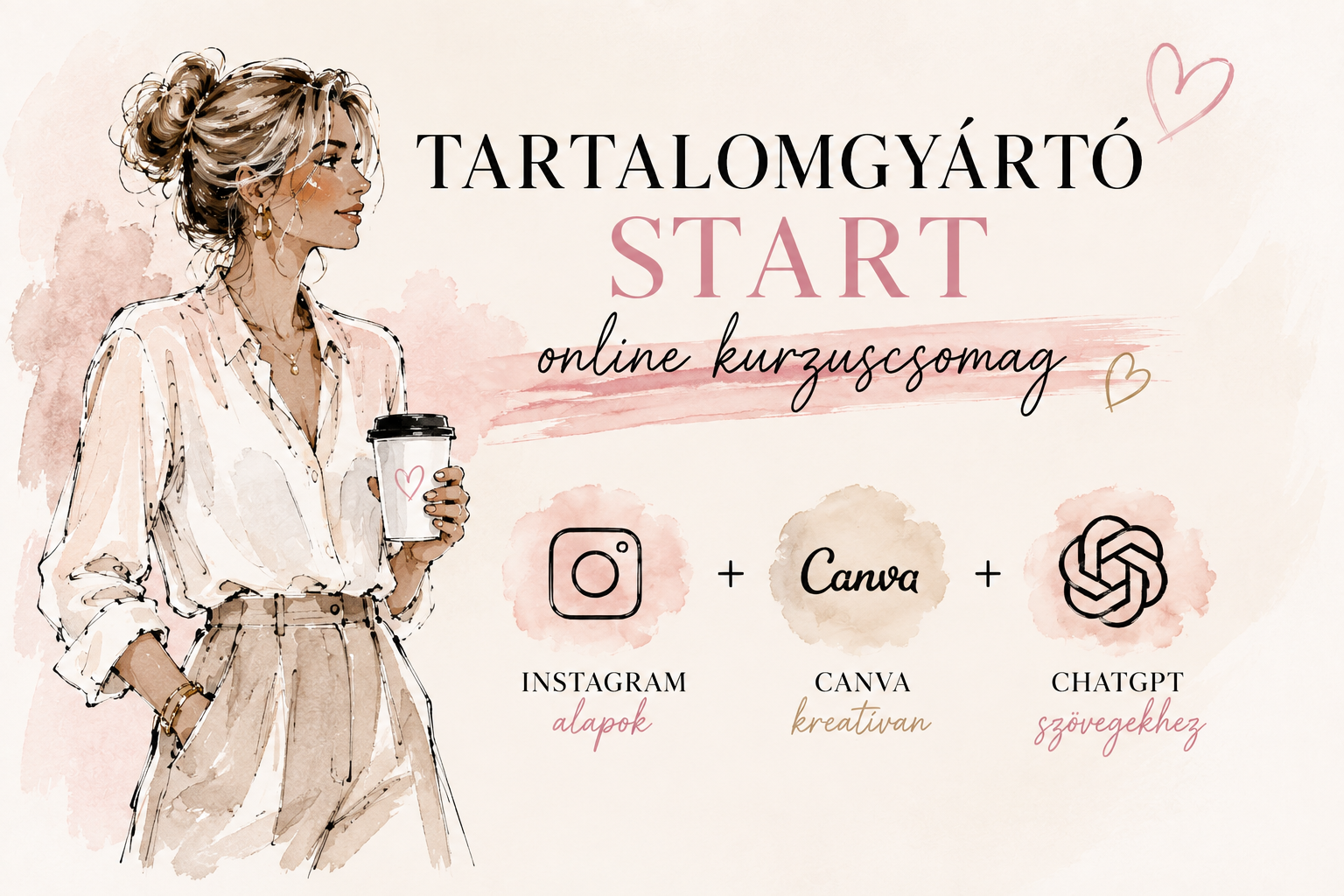 Tartalomgyártó START – online kurzuscsomag